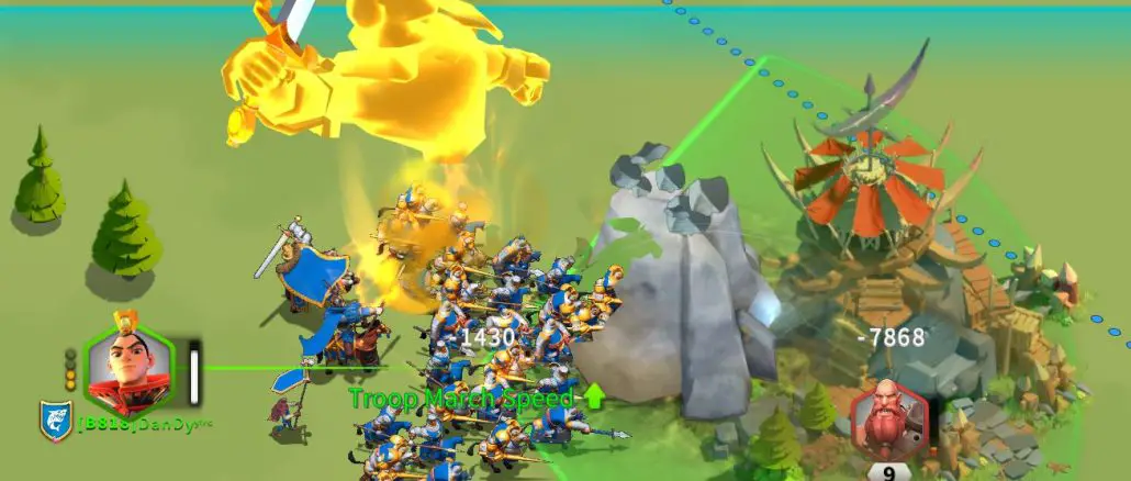 Hou Qubing /Arthur Pendragon Rally Barbarian Fort